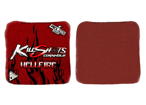 Bags Killshots Cornhole | Hellfire Series | Stock Colors | 2025 ACL Pro Cornhole Bags