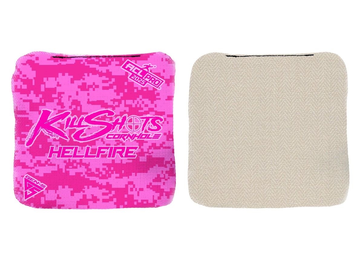 Bags Killshots Cornhole | Hellfire Series | Limited Edition | 2025 ACL Pro Cornhole Bags