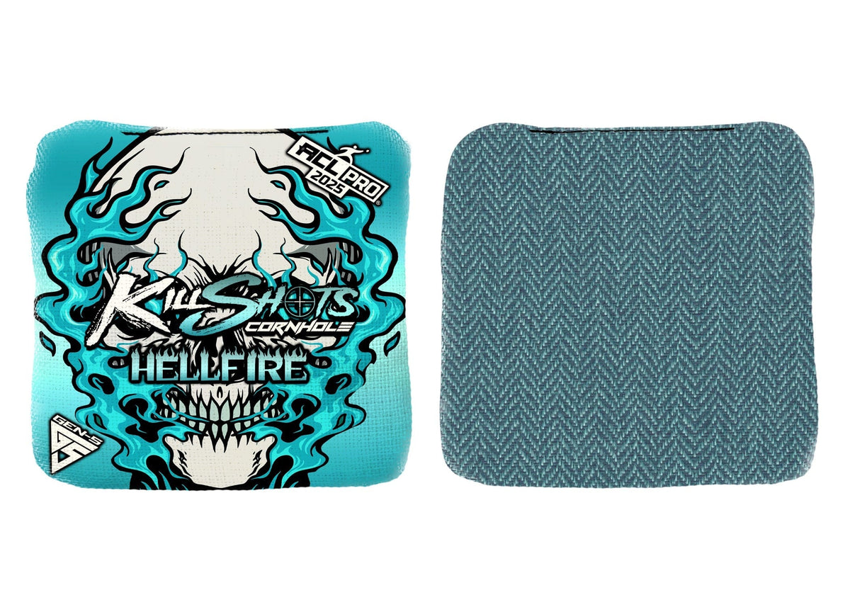 Bags Killshots Cornhole | Hellfire Series | Limited Edition | 2025 ACL Pro Cornhole Bags