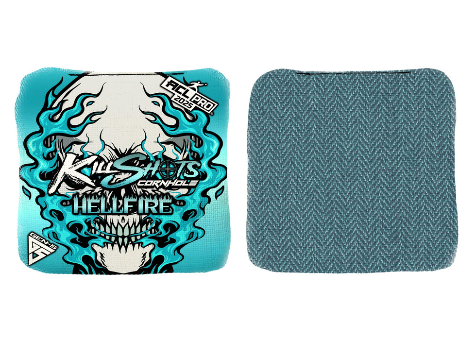 Killshots Cornhole | Hellfire Series | Limited Edition | 2025 ACL Pro Cornhole Bags