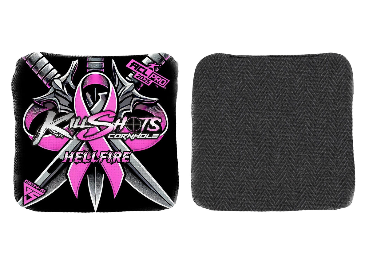 Bags Killshots Cornhole | Hellfire Series | Limited Edition | 2025 ACL Pro Cornhole Bags