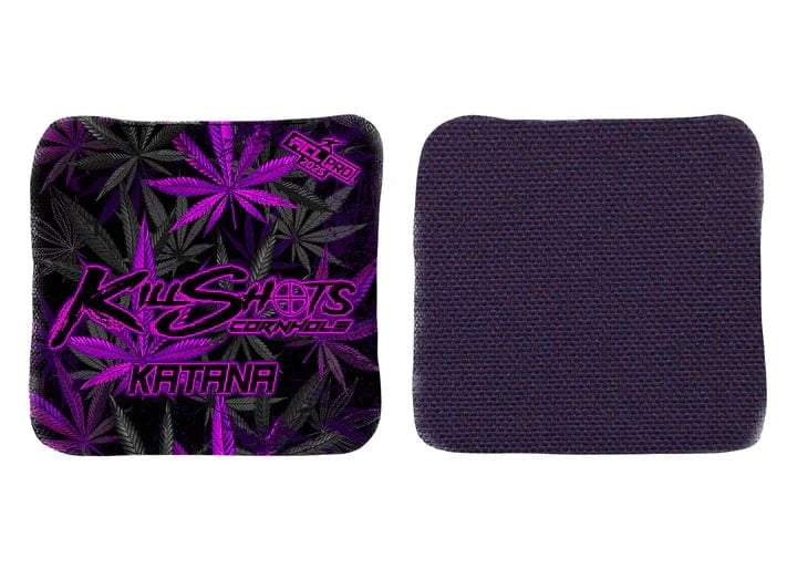Bags 420 Haze / Yes (+$15) Killshots Cornhole | Katana Series | Limited Edtion | 2025 ACL PRO Cornhole Bags