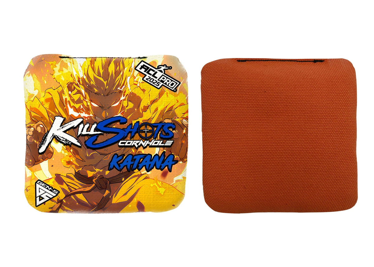 Bags Anime / Yes (+$15) Killshots Cornhole | Katana Series | Limited Edtion | 2025 ACL PRO Cornhole Bags