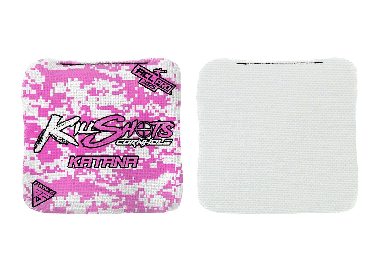 Bags Killshots Cornhole | Katana Series | Limited Edtion | 2025 ACL PRO Cornhole Bags