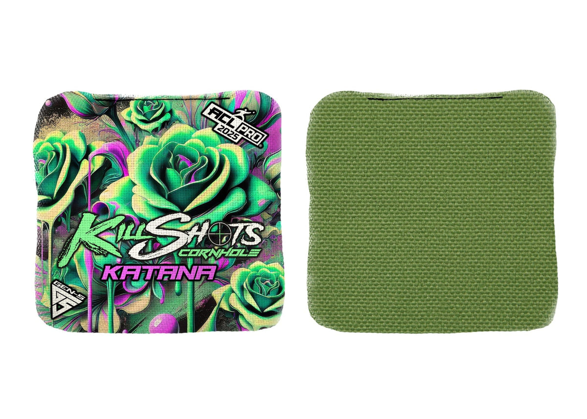 Bags Killshots Cornhole | Katana Series | Limited Edtion | 2025 ACL PRO Cornhole Bags