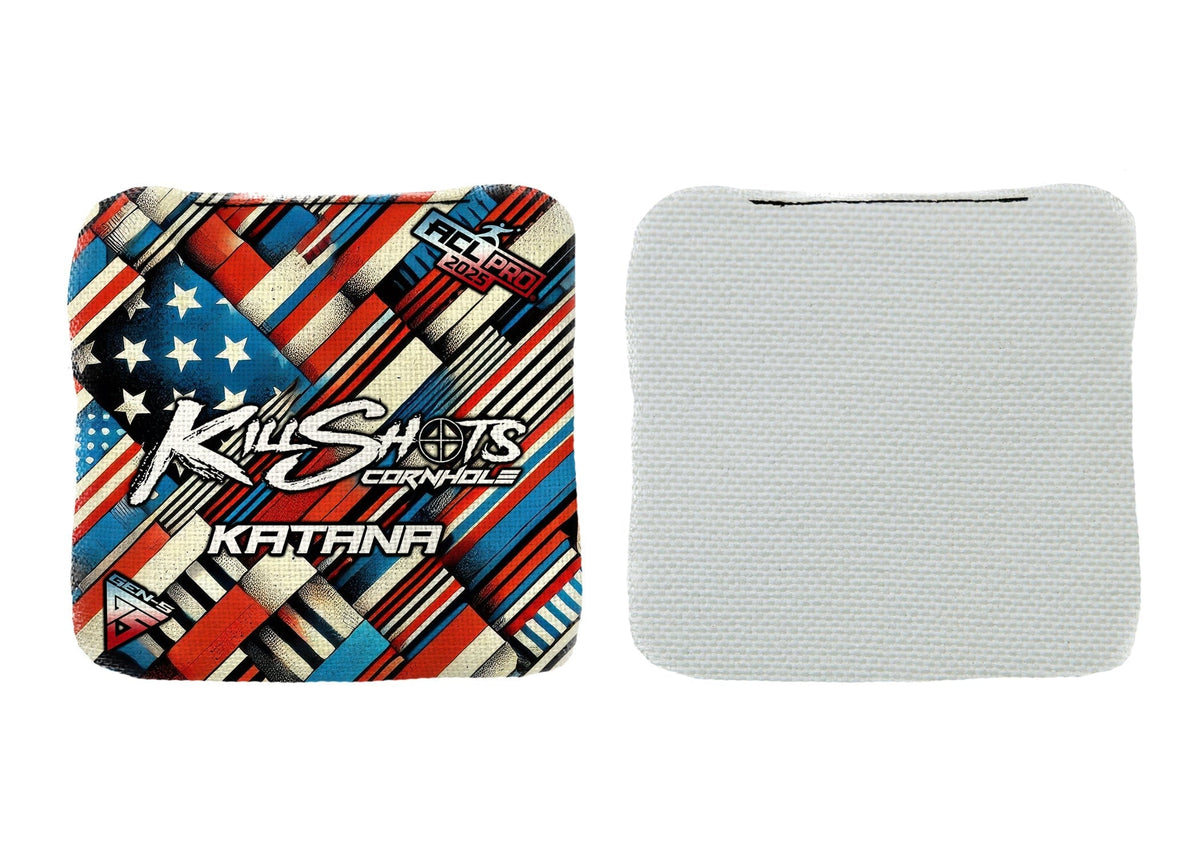 Bags Killshots Cornhole | Katana Series | Limited Edtion | 2025 ACL PRO Cornhole Bags