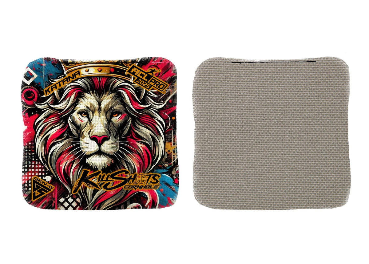 Bags Majestic Reign White / Yes (+$15) Killshots Cornhole | Katana Series | Limited Edtion | 2025 ACL PRO Cornhole Bags