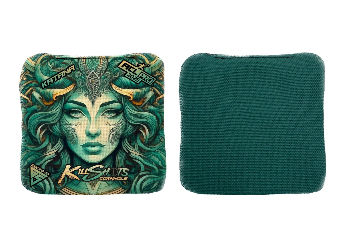 Bags Mystic Muse / Yes (+$15) Killshots Cornhole | Katana Series | Limited Edtion | 2025 ACL PRO Cornhole Bags