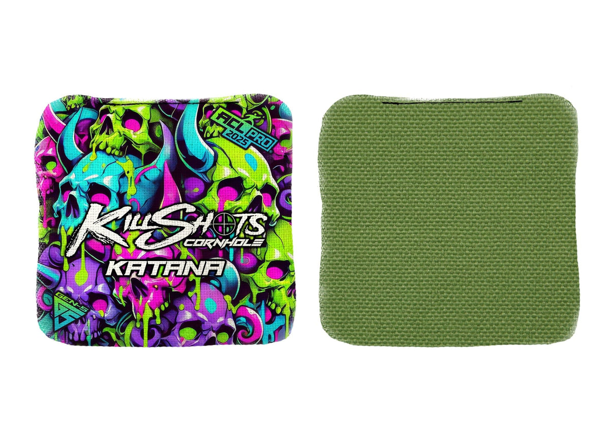 Bags Killshots Cornhole | Katana Series | Limited Edtion | 2025 ACL PRO Cornhole Bags