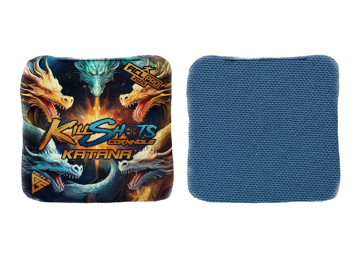 Bags Starlight Galactic Serpents / Yes (+$15) Killshots Cornhole | Katana Series | Limited Edtion | 2025 ACL PRO Cornhole Bags