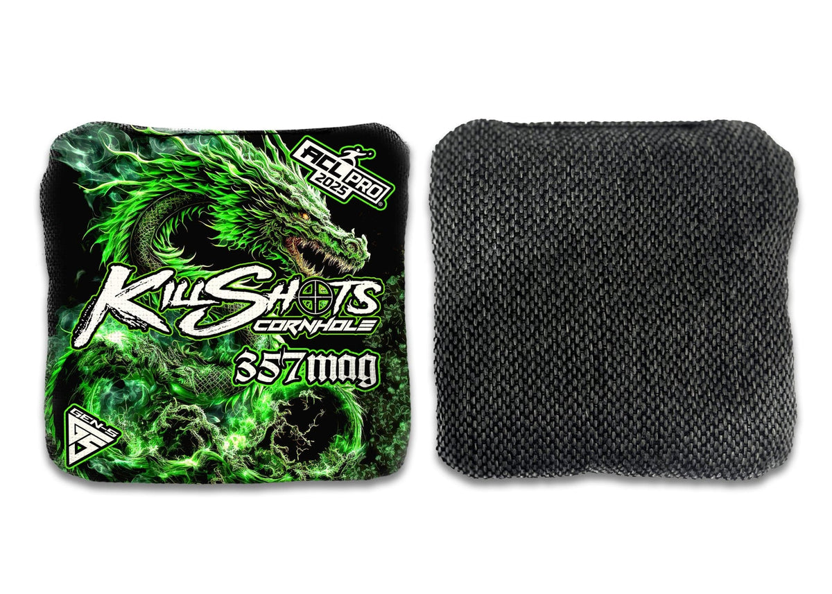 Bags Dragon / Yes (+$15) Killshots Cornhole | 357mag Series | Limited Designs | 2025 ACL Pro Cornhole Bags