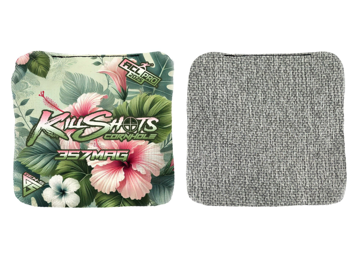 Bags Hibiscus Paradise / No Killshots Cornhole | 357mag Series | Limited Designs | 2025 ACL Pro Cornhole Bags