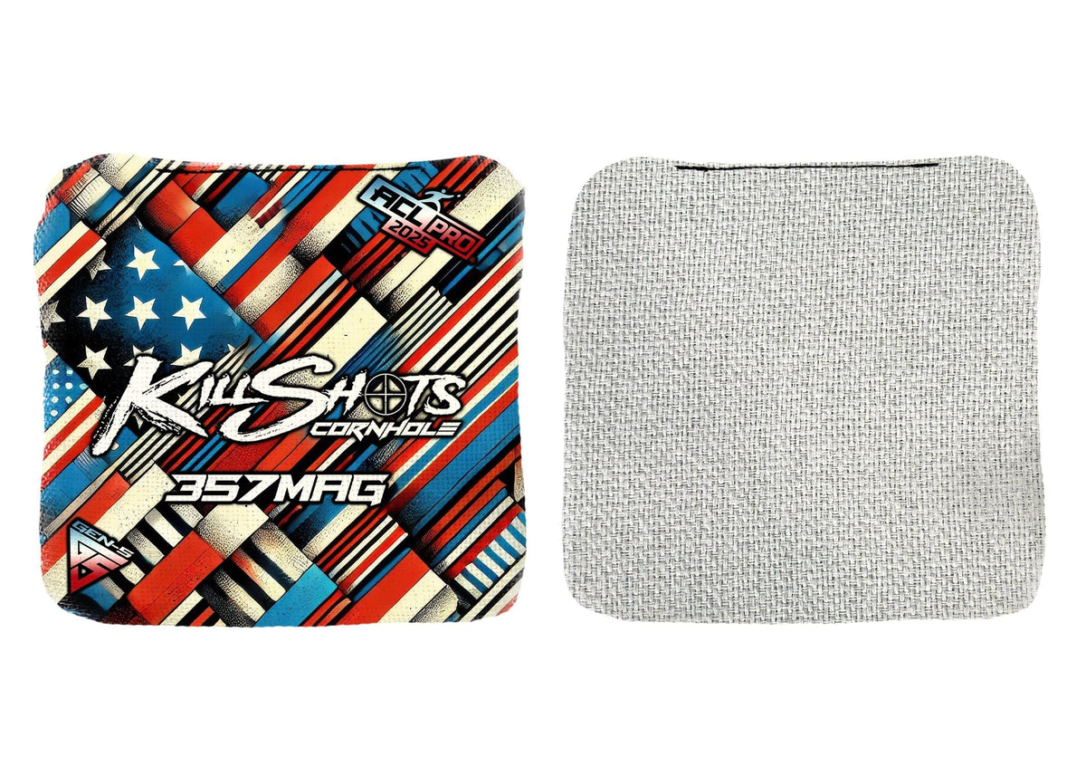 Bags Killshots Cornhole | 357mag Series | Limited Designs | 2025 ACL Pro Cornhole Bags