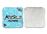 Bags Star Burst Light Blue / No Killshots Cornhole | 357mag Series | Stock Designs | 2025 ACL Pro Cornhole Bags