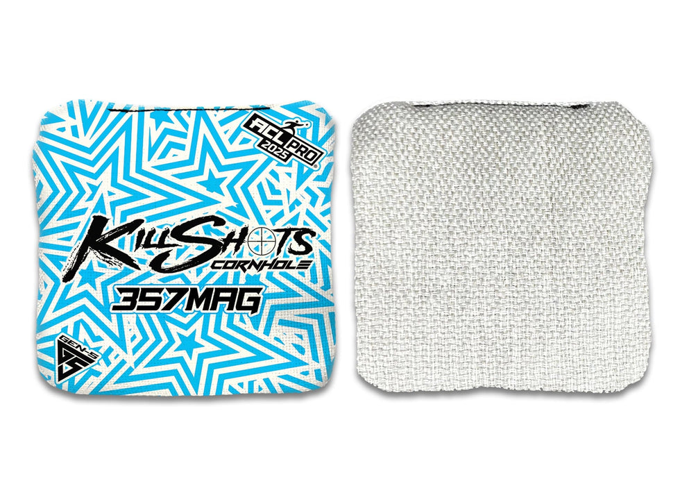 Bags Star Burst Light Blue / No Killshots Cornhole | 357mag Series | Stock Designs | 2025 ACL Pro Cornhole Bags