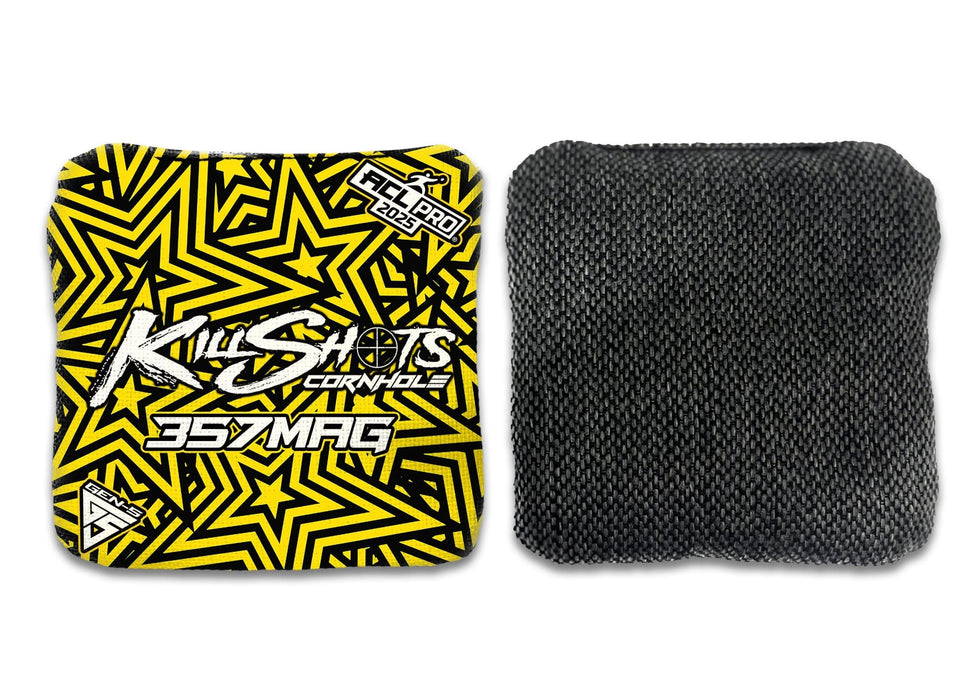 Bags Star Burst Yellow / Yes (+$15) Killshots Cornhole | 357mag Series | Stock Designs | 2025 ACL Pro Cornhole Bags