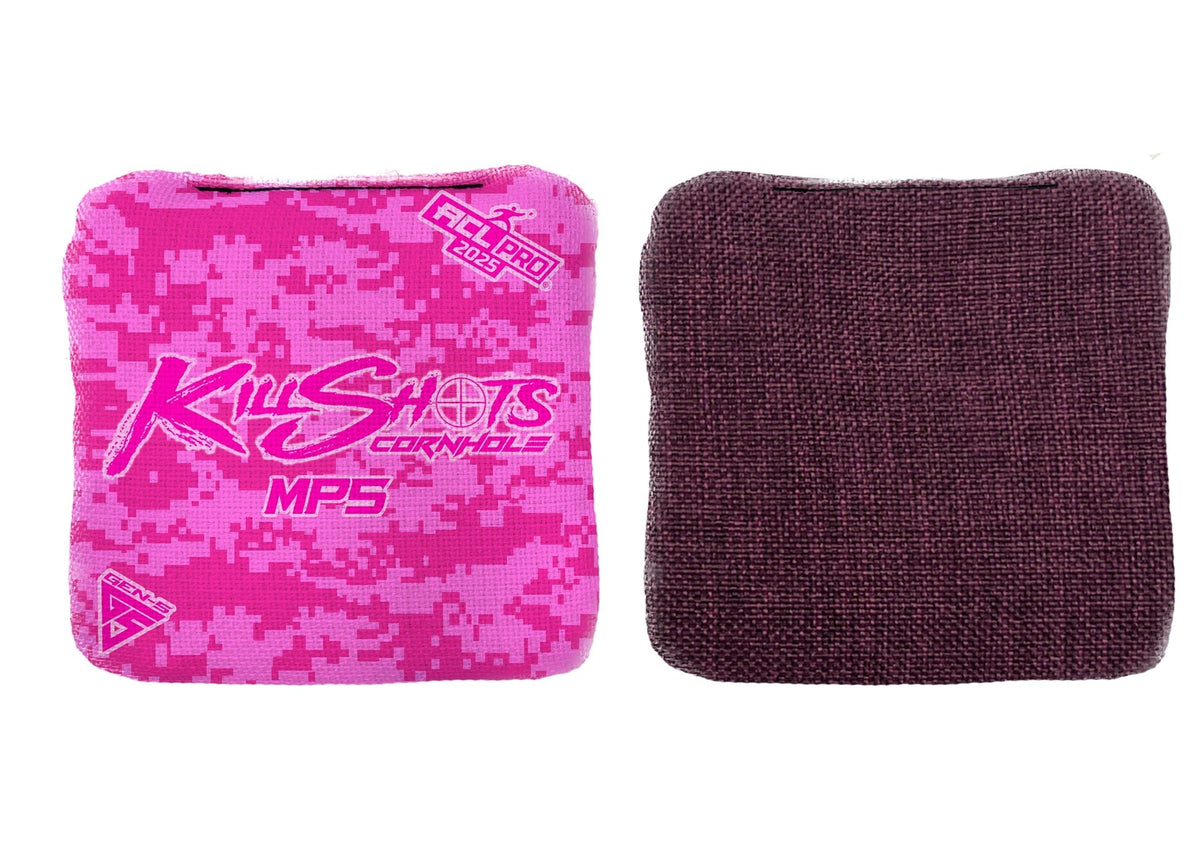 Bags Pink Out Camo / Yes (+$15) Killshots Cornhole | MP5 Series | Limited Designs | 2025 ACL Pro Cornhole Bags