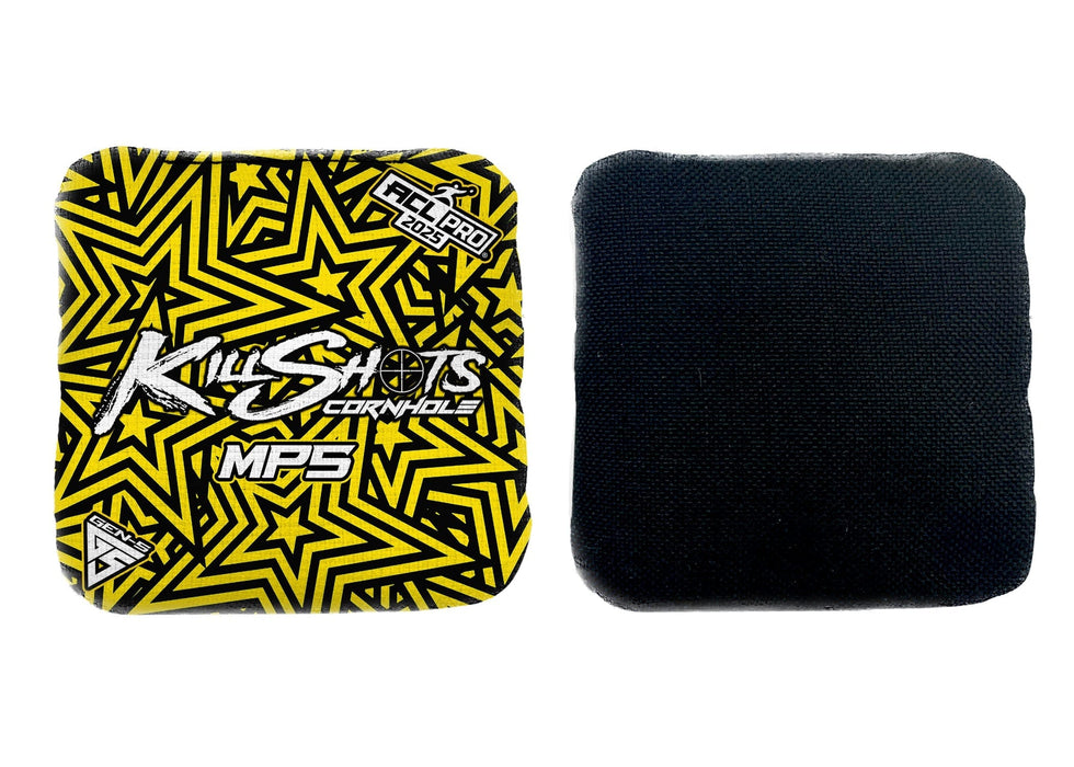 Bags Star Burst Yellow / Yes (+$15) Killshots Cornhole | MP5 Series | Stock Designs | 2025 ACL Pro Cornhole Bags