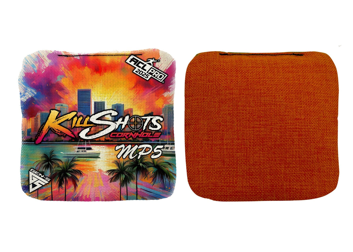 Bags Splash City / No Killshots Cornhole | MP5 Series | Limited Designs | 2025 ACL Pro Cornhole Bags