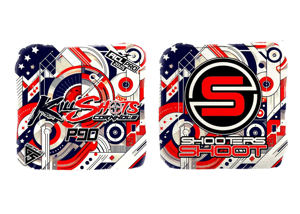 Killshots Cornhole | P90 Series | Limited Designs | 2025 ACL Pro Cornhole Bags