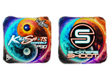 Bags Fire & Ice / Yes (+$15) Killshots Cornhole | P90 Series | Limited Designs | 2025 ACL Pro Cornhole Bags