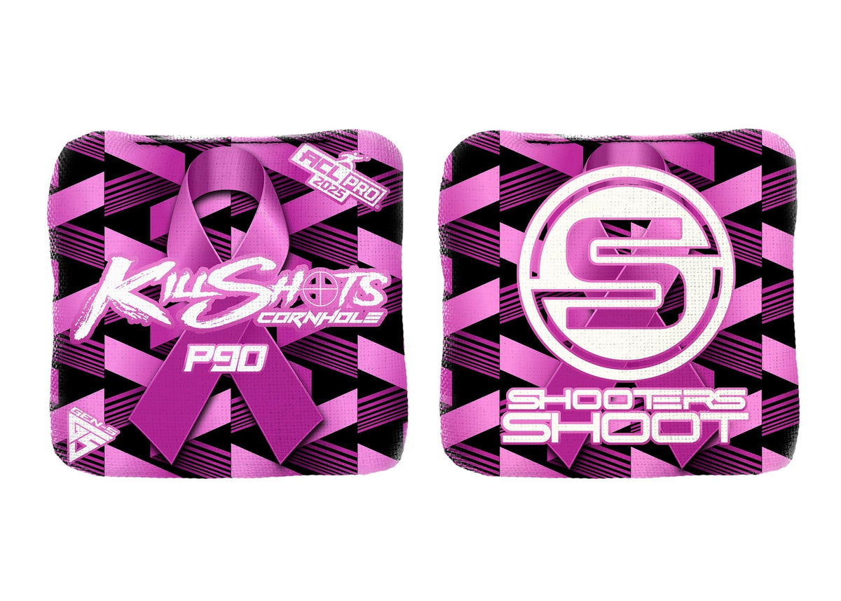 Bags Killshots Cornhole | P90 Series | Limited Designs | 2025 ACL Pro Cornhole Bags