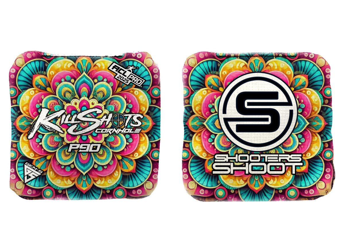 Bags Killshots Cornhole | P90 Series | Limited Designs | 2025 ACL Pro Cornhole Bags