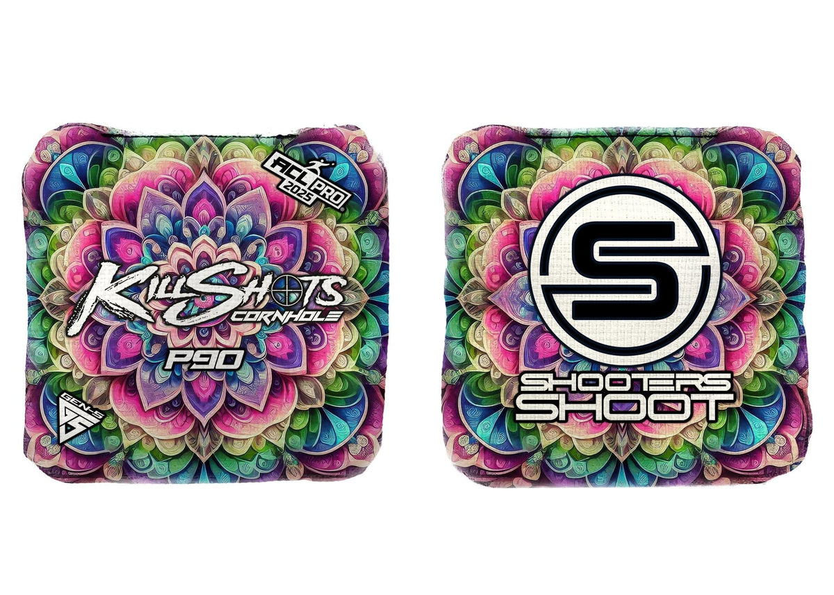 Bags Killshots Cornhole | P90 Series | Limited Designs | 2025 ACL Pro Cornhole Bags