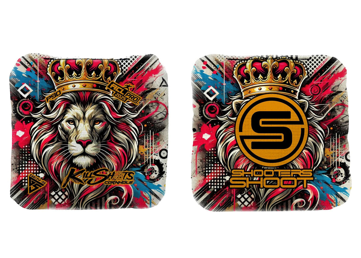 Bags Killshots Cornhole | P90 Series | Limited Designs | 2025 ACL Pro Cornhole Bags