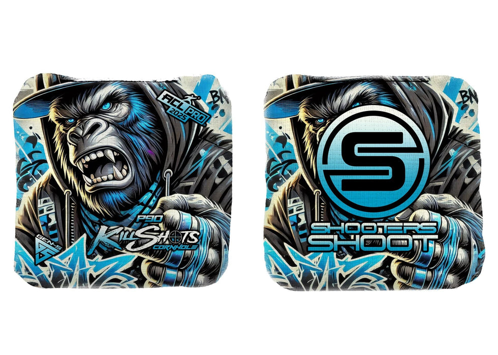 Bags Killshots Cornhole | P90 Series | Limited Designs | 2025 ACL Pro Cornhole Bags
