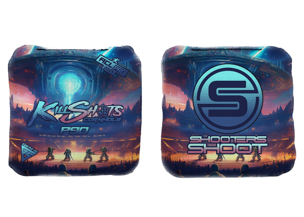 Bags Killshots Cornhole | P90 Series | Limited Designs | 2025 ACL Pro Cornhole Bags