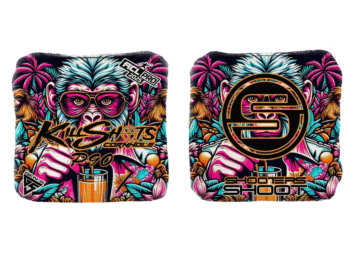Bags Killshots Cornhole | P90 Series | Limited Designs | 2025 ACL Pro Cornhole Bags