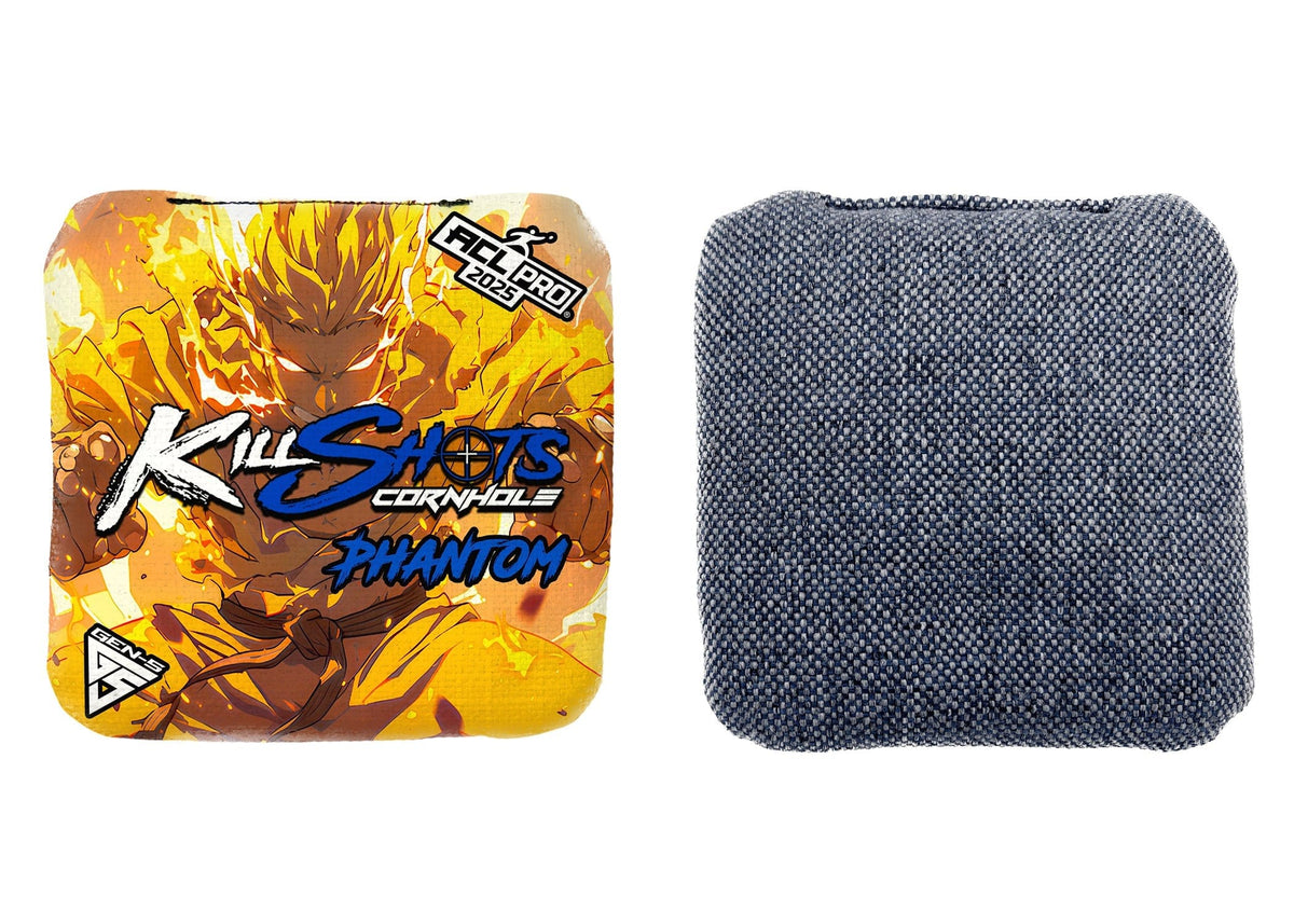 Cornhole Bags Anime / Yes +$15 Killshots Cornhole | Phantom Series | Limited Designs | 2025 ACL Pro Cornhole Bags