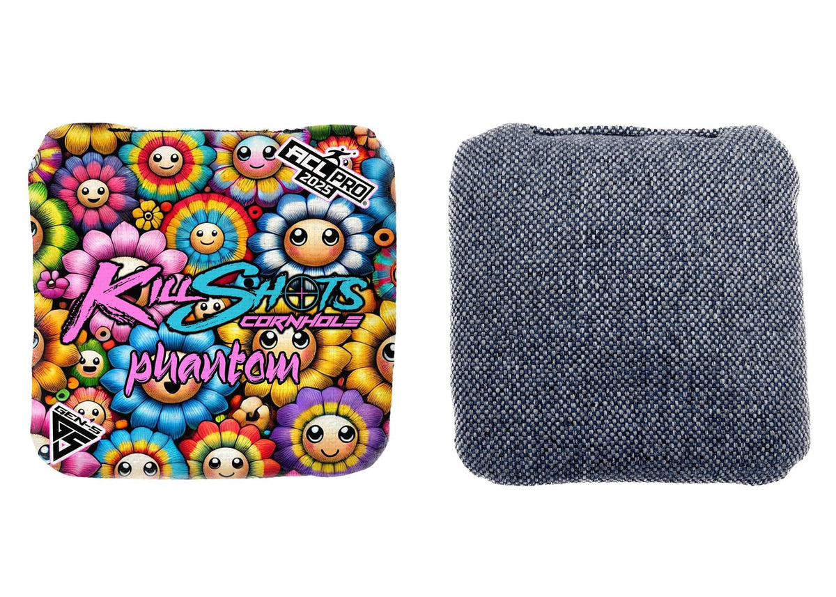 Cornhole Bags Flowers / Yes +$15 Killshots Cornhole | Phantom Series | Limited Designs | 2025 ACL Pro Cornhole Bags