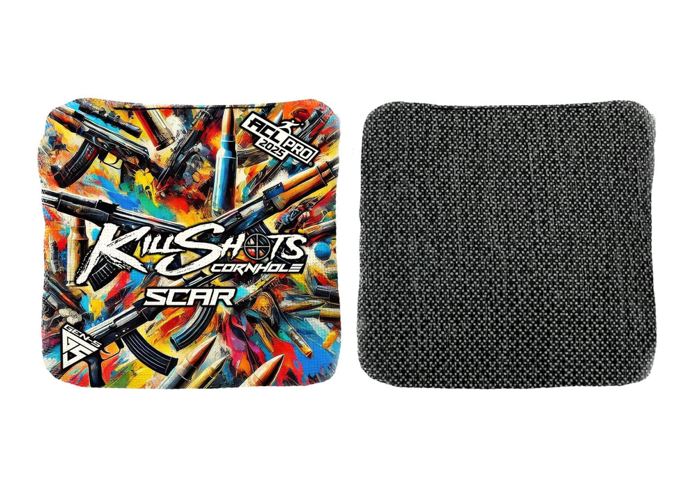Bags Killshots Cornhole | Scar-H Series | Limited Designs | 2025 ACL Pro Cornhole Bags