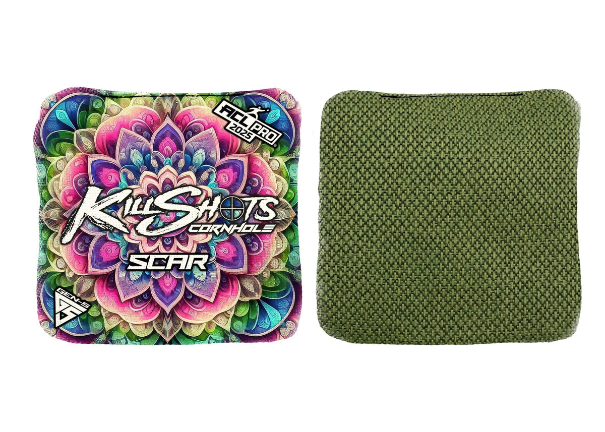 Bags Killshots Cornhole | Scar-H Series | Limited Designs | 2025 ACL Pro Cornhole Bags