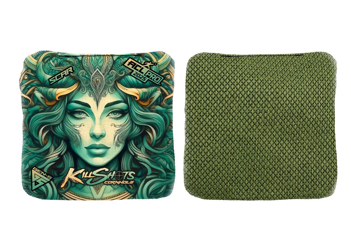 Bags Mystic Muse / Yes (+$15) Killshots Cornhole | Scar-H Series | Limited Designs | 2025 ACL Pro Cornhole Bags