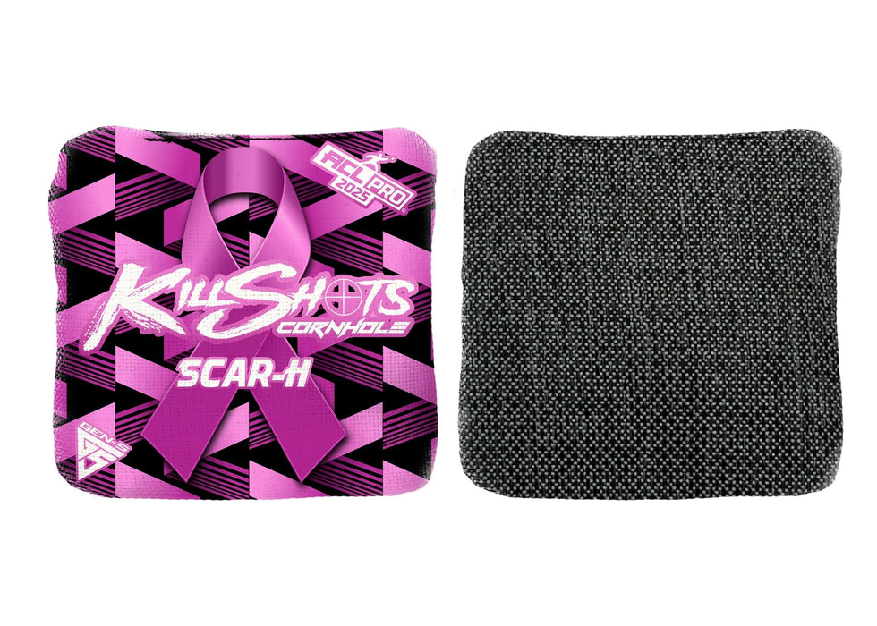 Killshots Cornhole | Scar-H Series | Limited Designs | 2025 ACL Pro Cornhole Bags