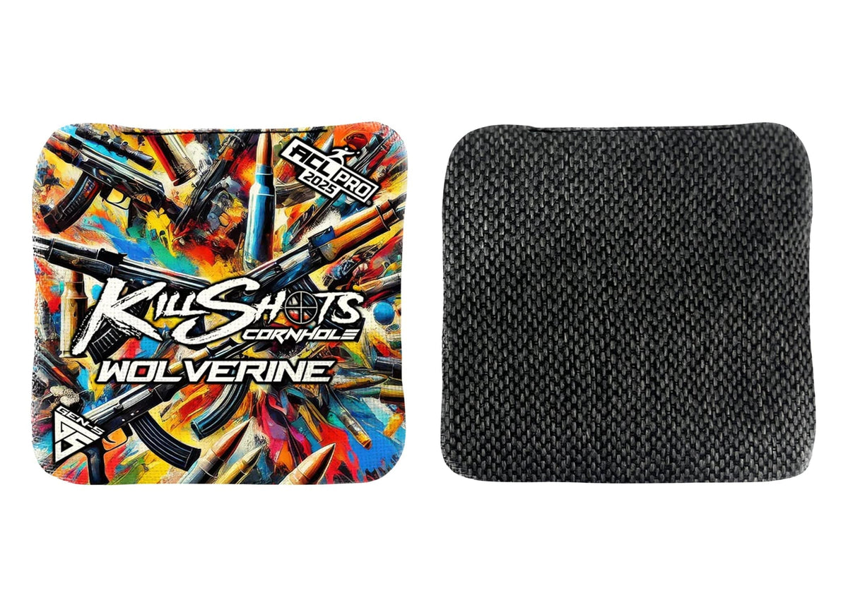 Bags Killshots Cornhole | Wolverine Series | Limited Designs | 2025 ACL Pro Cornhole Bags
