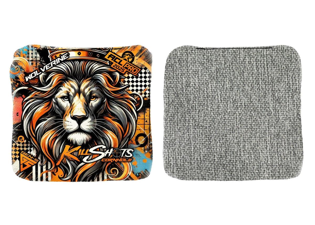 Bags Killshots Cornhole | Wolverine Series | Limited Designs | 2025 ACL Pro Cornhole Bags