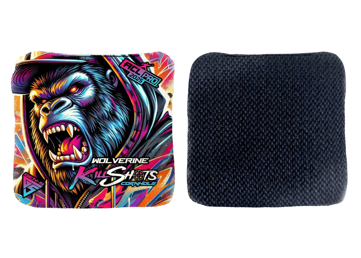 Bags Killshots Cornhole | Wolverine Series | Limited Designs | 2025 ACL Pro Cornhole Bags