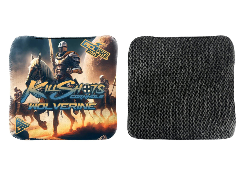 Killshots Cornhole | Wolverine Series | Limited Designs | 2025 ACL Pro Cornhole Bags