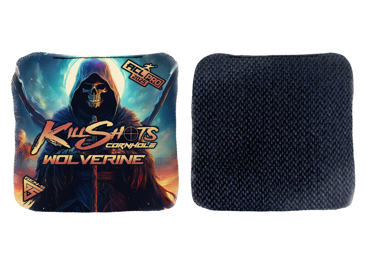 Bags Killshots Cornhole | Wolverine Series | Limited Designs | 2025 ACL Pro Cornhole Bags