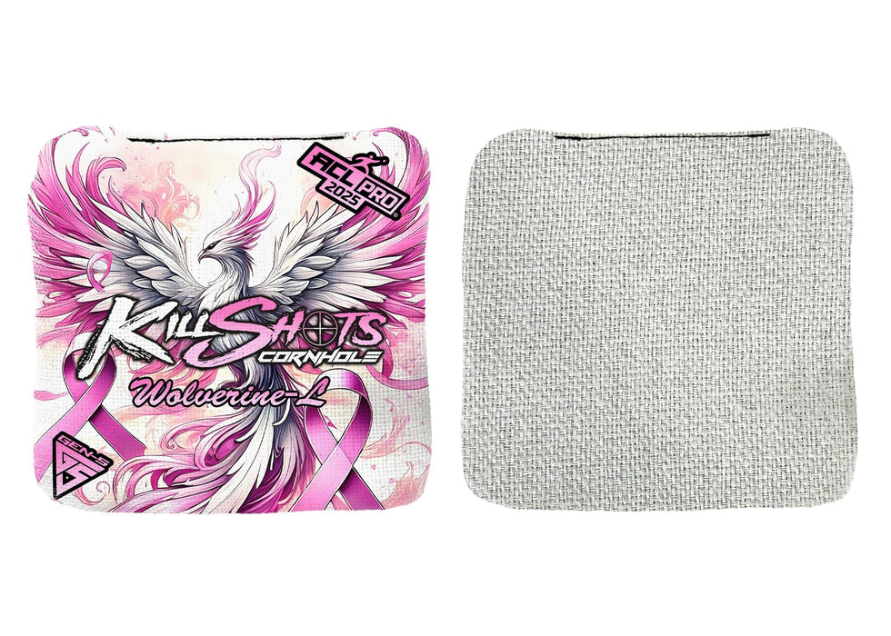 Killshots Cornhole | Wolverine-L Series | Limited Designs | 2025 ACL Pro Cornhole Bags
