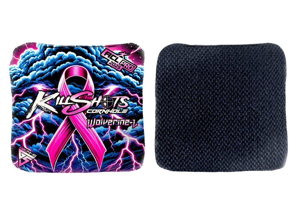 Killshots Cornhole | Wolverine-L Series | Limited Designs | 2025 ACL Pro Cornhole Bags