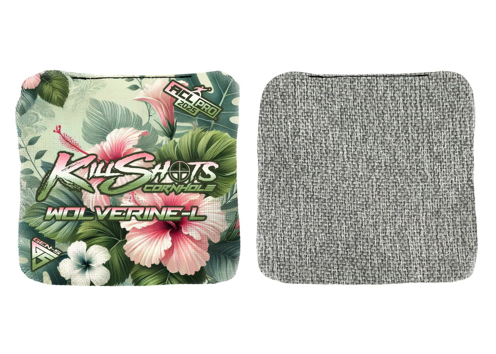 Bags Killshots Cornhole | Wolverine-L Series | Limited Designs | 2025 ACL Pro Cornhole Bags