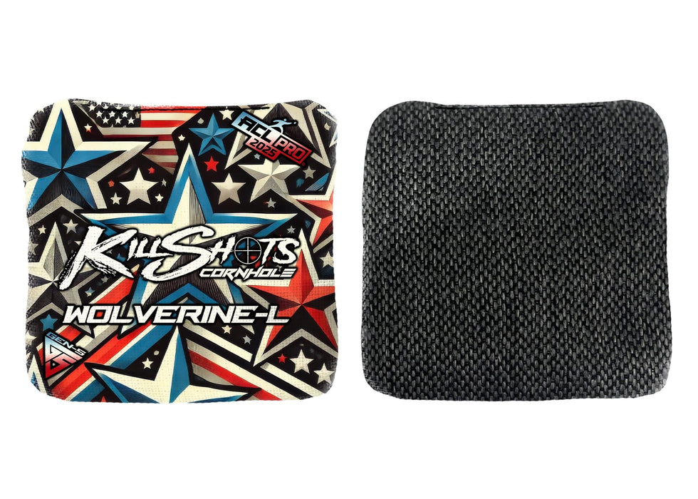 Bags Killshots Cornhole | Wolverine-L Series | Limited Designs | 2025 ACL Pro Cornhole Bags