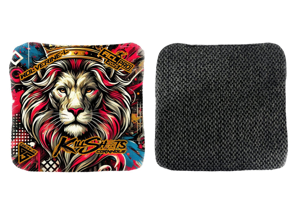 Killshots Cornhole | Wolverine-L Series | Limited Designs | 2025 ACL Pro Cornhole Bags