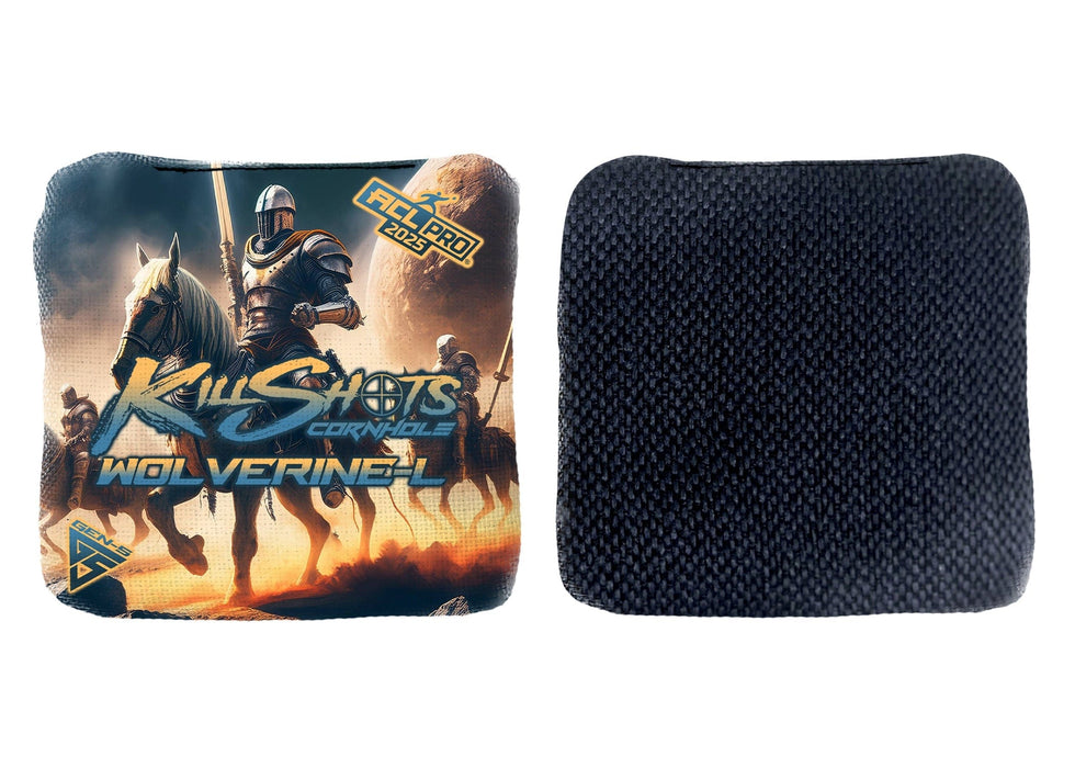Bags Killshots Cornhole | Wolverine-L Series | Limited Designs | 2025 ACL Pro Cornhole Bags