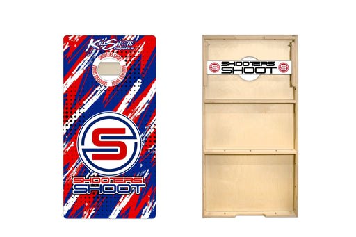 Board Fireworks Killshots Cornhole "Grunge" Pro-Style Cornhole Boards
